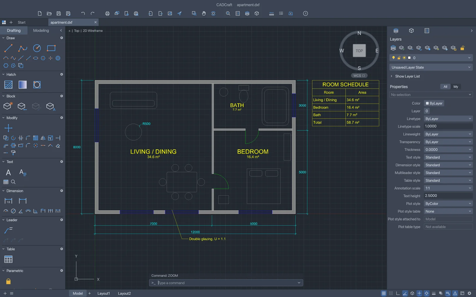 CADCraft: Open-Source CAD Drawing Guide official interface