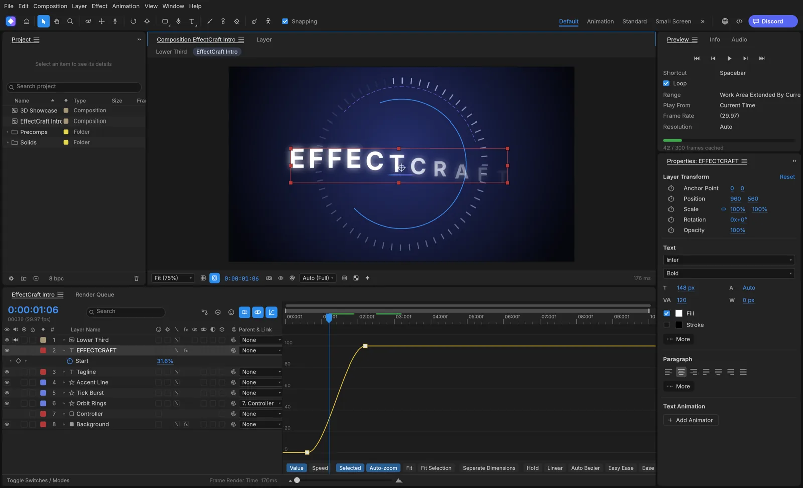 EffectCraft — Animate Text and Shapes
