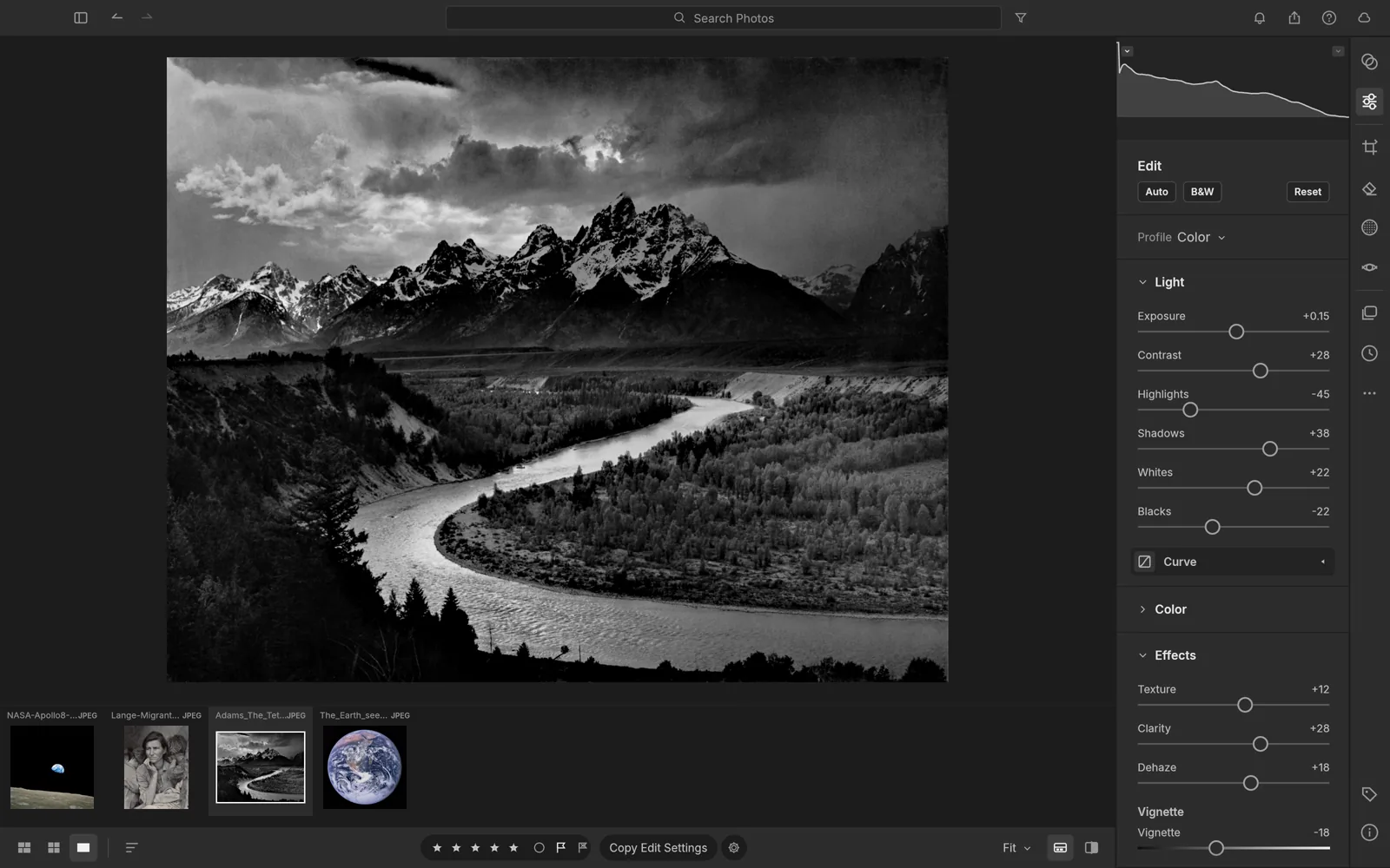 LightCraft editor interface