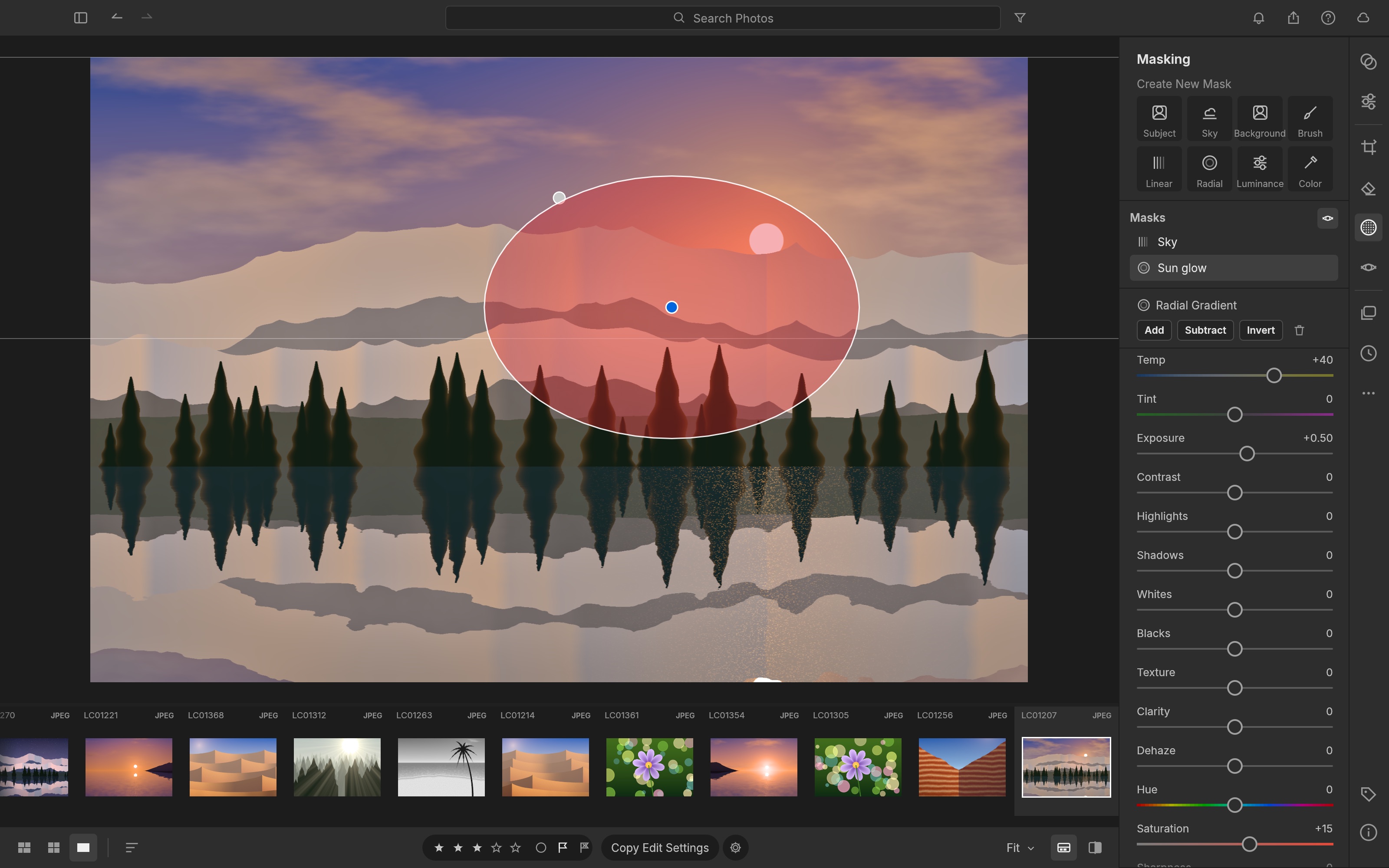 LightCraft — Edit Selected Areas