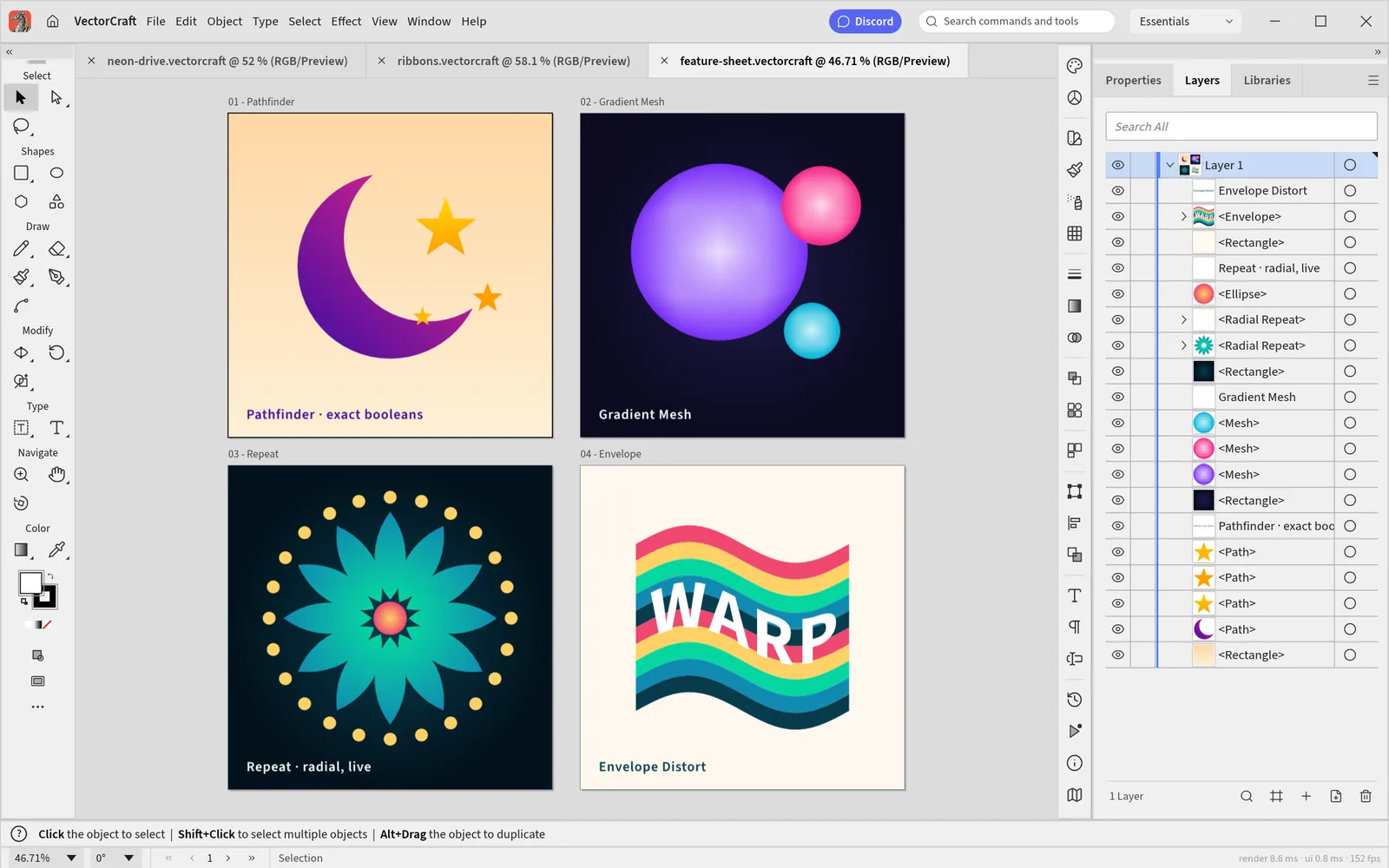 VectorCraft — Create Artboards and Export Artwork